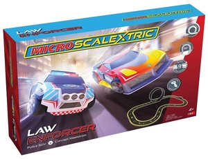 Micro Set 'Law Enforcer' - Mains Powered-slot-cars-Hobbycorner