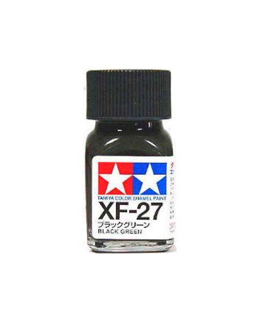 XF27 Enamel Black Green - 8127