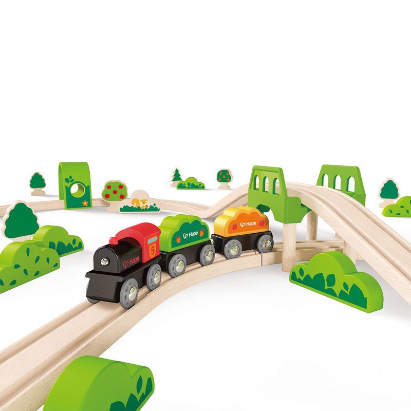 Hape Wood Trains & Train Sets