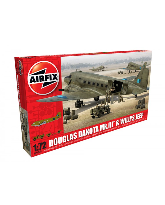 1/72 Douglas Dakota MkIII With Willys Jeep