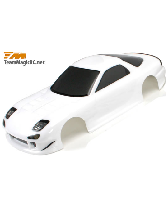 1/10 Touring / Drift -  190mm -  Painted -  no holes -  RX7 White -  503321WA -  503321WA