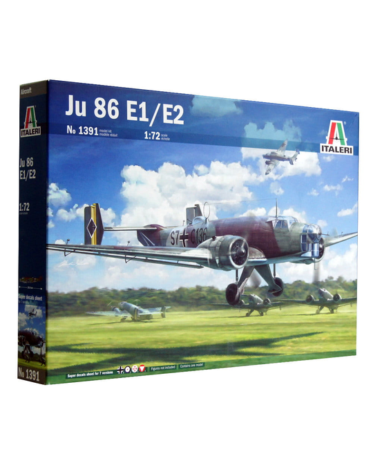 1/72 JU-86 E-1/E-2 - Model Kits-Plastic Model Kits : Hobbycorner - Italeri