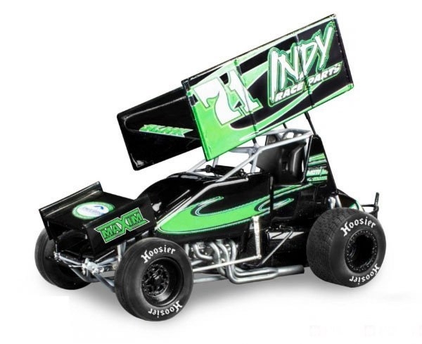 plastic sprint car models