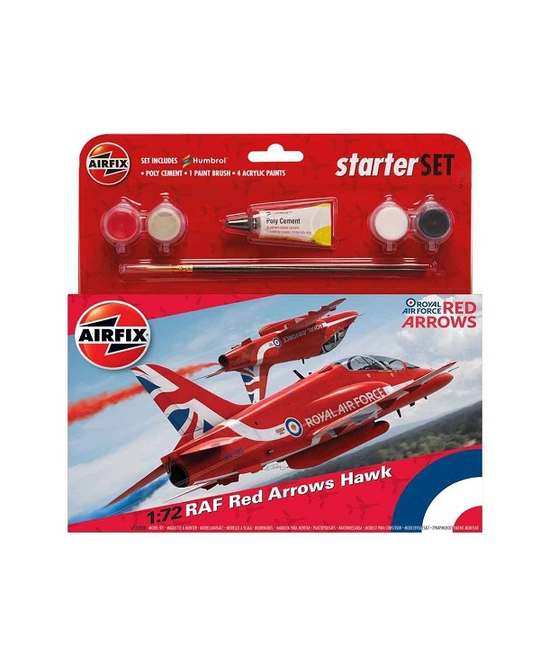 1/72 Medium Starter Set - RAF Red Arrows Hawk - 55202C