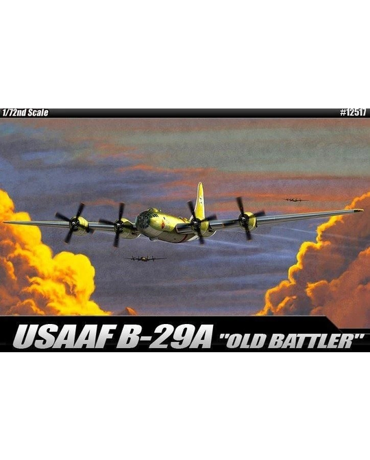 1/72 B-29A USAAF - Old Battler - 12517 - Model Kits-Plastic Model Kits ...