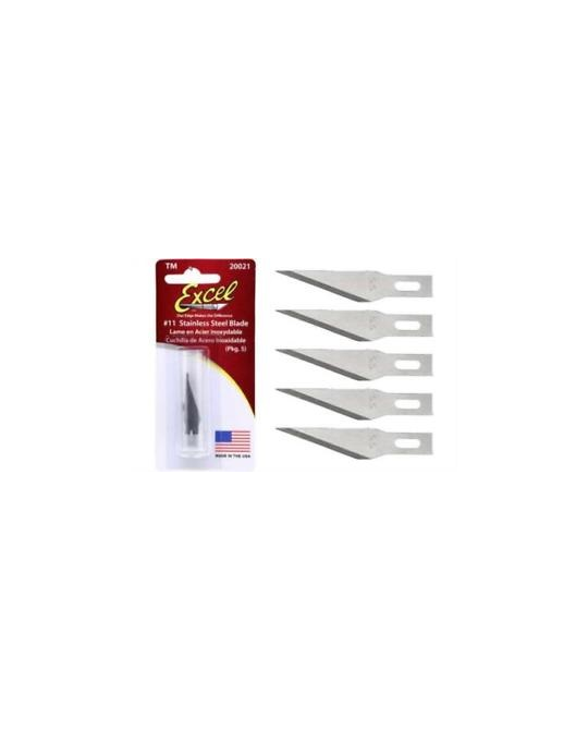 No.1 Stainless Street Straight Blades B11 (5pc) - 20021