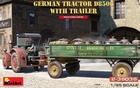 1/35 German Tractor D8506 with Trailer - 2-38038