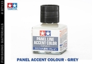 Panel Line Accent Color, Gray - 87133