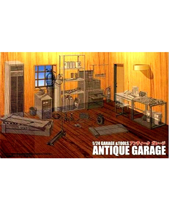 1/24 Diorama Antique Garage - 111049