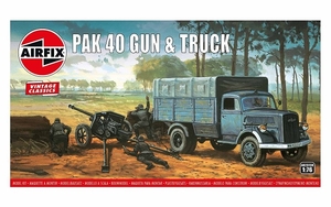 1/76 PAK 40 Gun and Truck - A02315V-model-kits-Hobbycorner