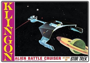 1/650 Star Trek Klingon Battle Cruiser - AMT1428-model-kits-Hobbycorner