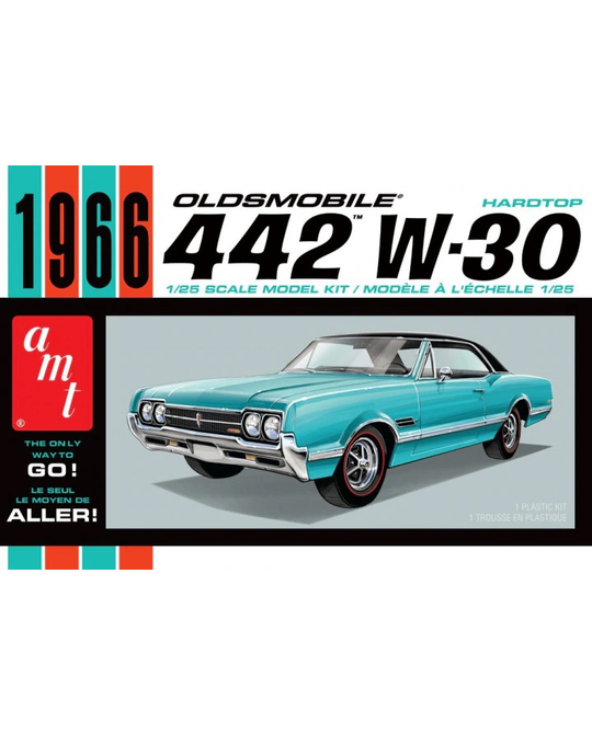 1/25 1966 Oldsmobile 442 Hardtop - AMT1432