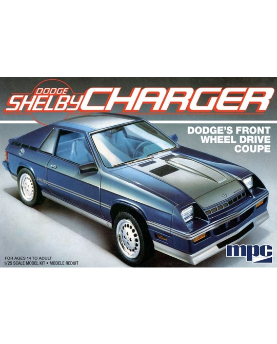 1/25 1986 Dodge Shelby Charger - MPC0987