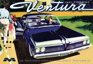 1/25 1961 Pontiac Ventura SD - 2851-model-kits-Hobbycorner