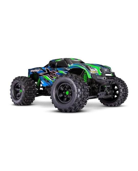 X-Maxx 8S With Belted Tires - Green - 77096-4