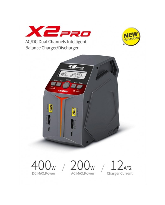 X2 Pro V2 Dual Channel Smart Charger