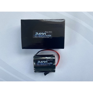 6V 2400mah NiMh Barn RX Pack JR Plug -batteries-and-accessories-Hobbycorner