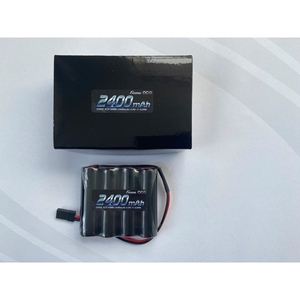 4.8V 2400mah NiMh Flat RX Pack JR Plug-batteries-and-accessories-Hobbycorner