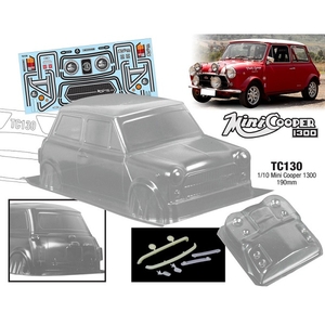 1/10 Mini Cooper 1300 Clear Lexan Body-rc---cars-and-trucks-Hobbycorner