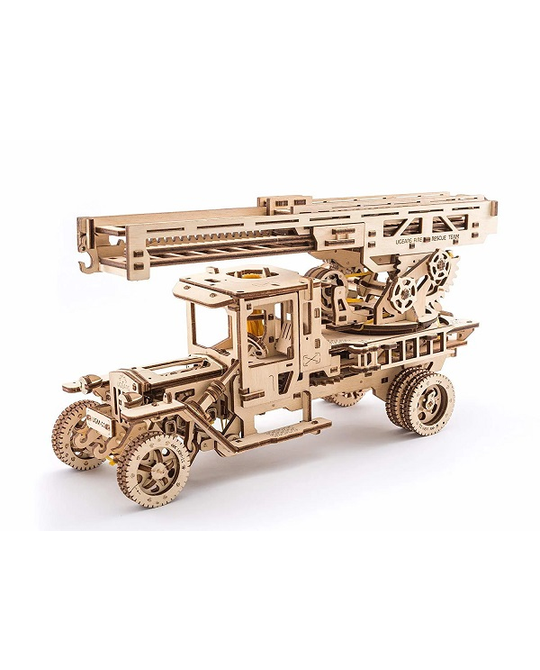 Fire Truck Wooden Model Kit - 120310