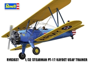 1/32 Stearman PT-17 Kaydet USAF Trainer - RV03837-model-kits-Hobbycorner