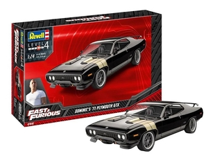 1/24 Fast & Furious - Dominic's 1971 Plymouth GTX - 07692-model-kits-Hobbycorner