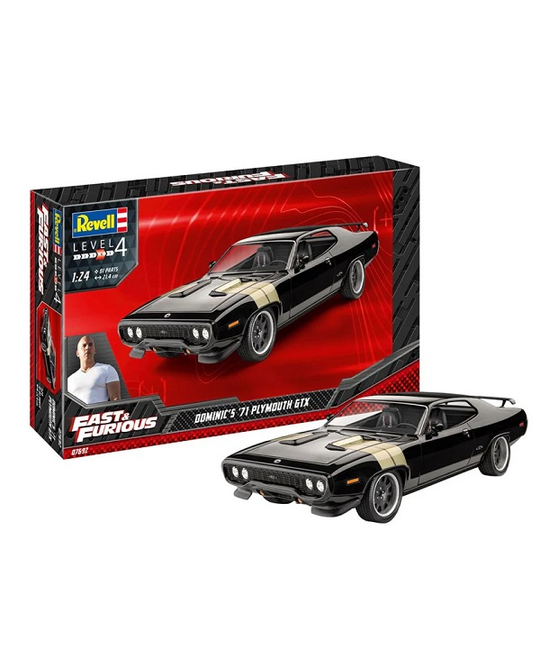 1/24 Fast & Furious - Dominic's 1971 Plymouth GTX - 07692