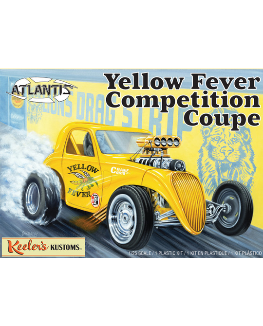 1/25 Keeler's Kustoms Yellow Fever Competition  Coupe