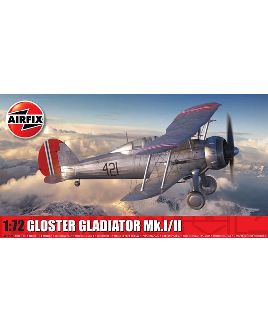 1/72 Gloster Gladiator Mk.I/Mk.II - A02052B