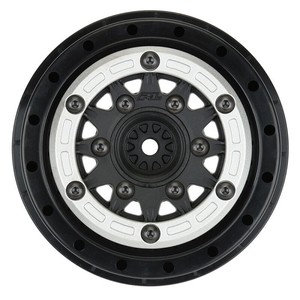 1/10 Raid Bead-Loc F/R 2.2/3.0 SC (2) Silvr/Blk-wheels-and-tires-Hobbycorner