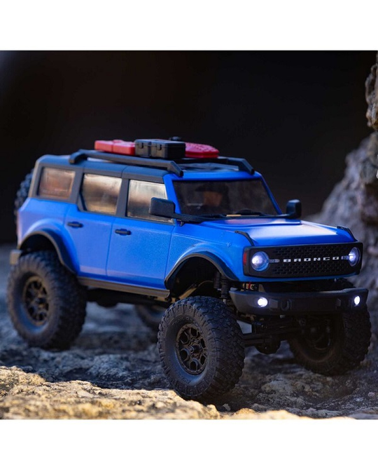 SCX24 1/24 2021 Ford Bronco 4WD Truck RTR - Blue