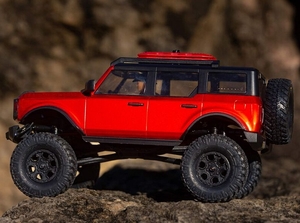 SCX24 1/24 2021 Ford Bronco 4WD Truck RTR - Red-rc---cars-and-trucks-Hobbycorner