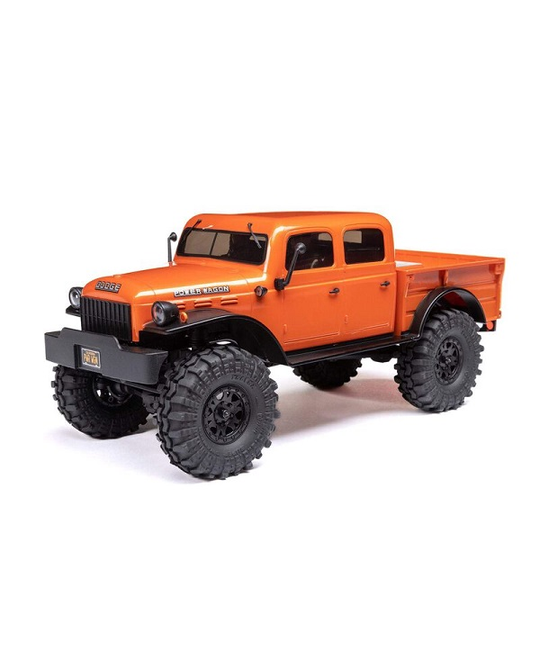 SCX24 1/24 Dodge Power Wagon 4WD Rock Crawler RTR - Orange