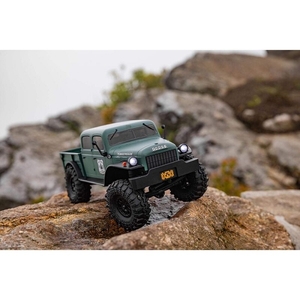 SCX24 1/24 Dodge Power Wagon 4WD Rock Crawler RTR - Green-rc---cars-and-trucks-Hobbycorner