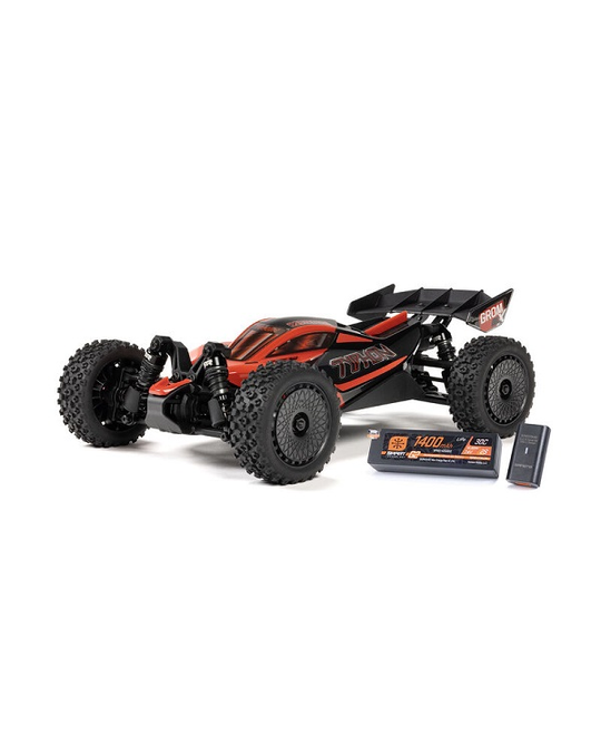 TYPHON GROM 223S BLX Brushless 4X4 Small Scale Buggy RTR - Red