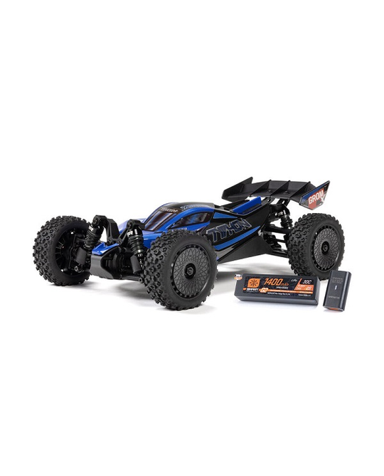 TYPHON GROM 223S BLX Brushless 4X4 Small Scale Buggy RTR - Blue