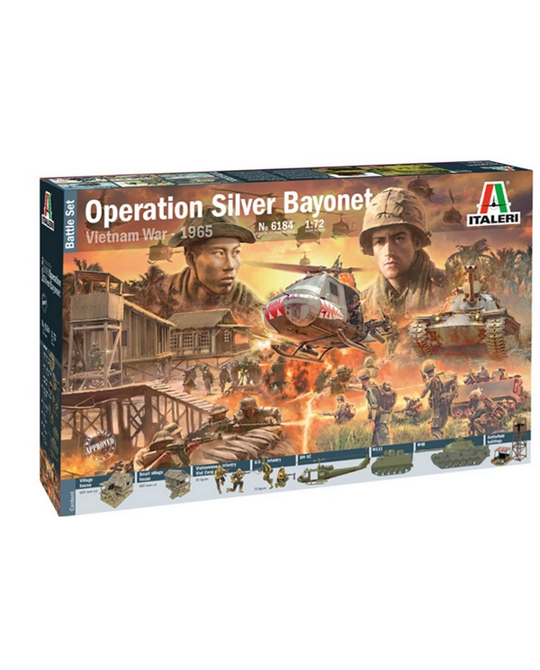 1/72 Operation Silver Bayonet - Vietnam War 1965 - Battle Set