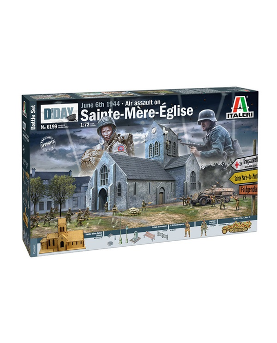 1/72 Battle of Normandy Sainte-Mère-Eglise 6 June 1944 - 6199