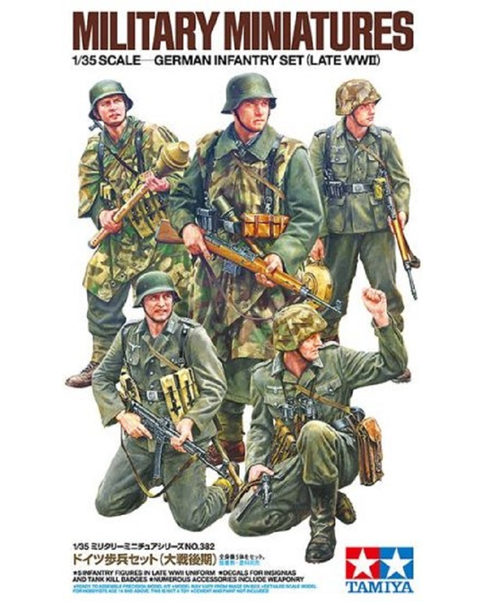 1/35 German Infantry Set Late WWII - 35382