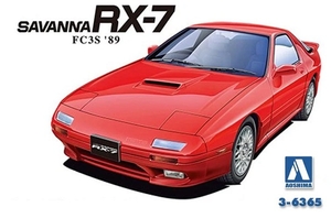 1/24 1989 Mazda FC3S Savanna RX-7 - 6365-model-kits-Hobbycorner