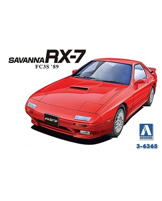 1/24 1989 Mazda FC3S Savanna RX-7 - 6365