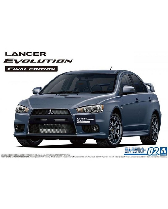 1/24 Mitubishi Lancer Evolution (Final Edition) - 5795