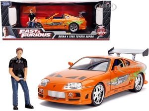 1/18 1995 Toyota Supra Mk.4 - Brian Figurine and Working Lights - 31139-dicast-models-Hobbycorner