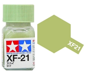 Enamel - XF-21 Matt Sky - 10ml - 8121-paints-and-accessories-Hobbycorner