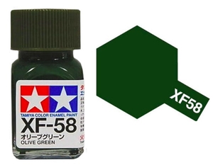 Enamel XF-58 - Olive Green - 10ml - 8158-paints-and-accessories-Hobbycorner