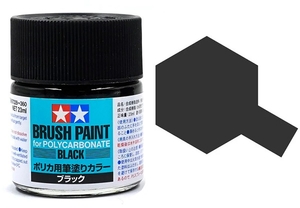 Polycarbonate Brush Paint for POLYCARBONATE (Black) - 87228-paints-and-accessories-Hobbycorner