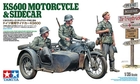 1/35 KS600 Motorcycle & Sidecar - 35384