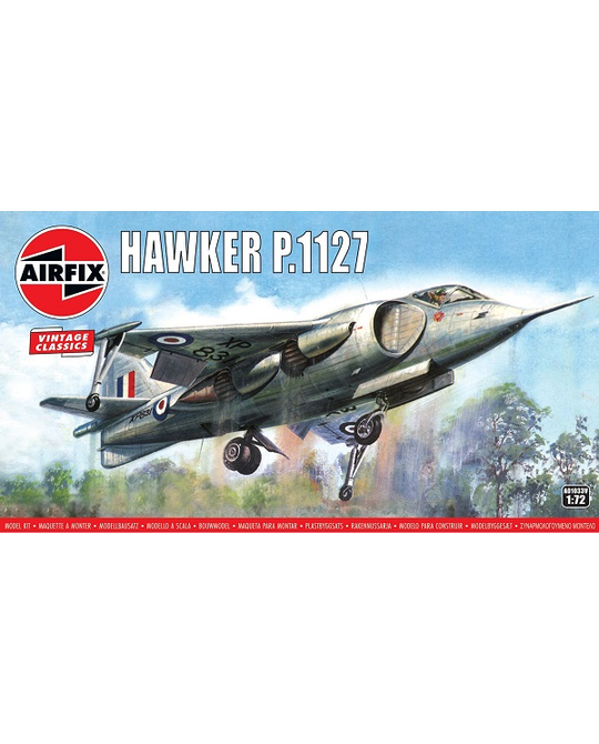 1/72 Hawker P.1127 - A01033V