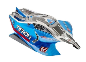 Typhon 6S BLX Body Blue Painted W/Decals-rc---cars-and-trucks-Hobbycorner