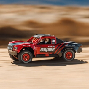 MOJAVE GROM MEGA 380 Brushed 4X4 Small Scale Desert Truck RTR with Batt/Charger - Red/Blk-rc---cars-and-trucks-Hobbycorner